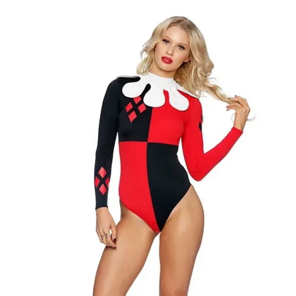 BlackMilk Harley Quinn Reef Suit DC Comics Batman Size Large L RARE LE